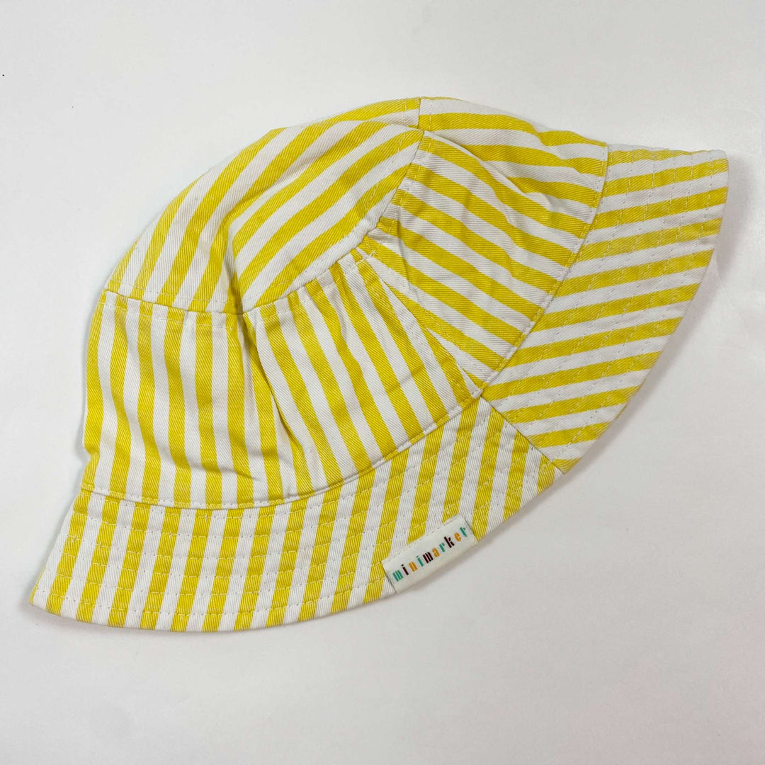 Minimarket striped yellow sunhat 50/52 1