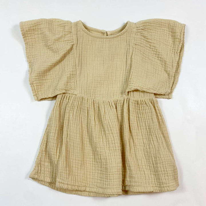 Nixnut pale yellow muslin dress 80 1