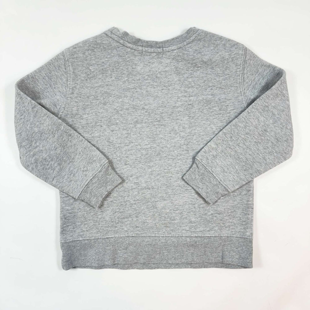 Ralph Lauren grey teddy New York sweatshirt 4Y 2