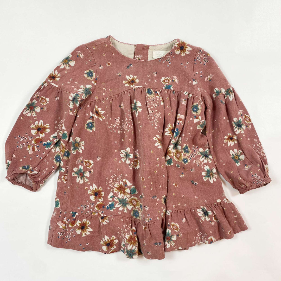 Zara floral dress 18-24M/92 1