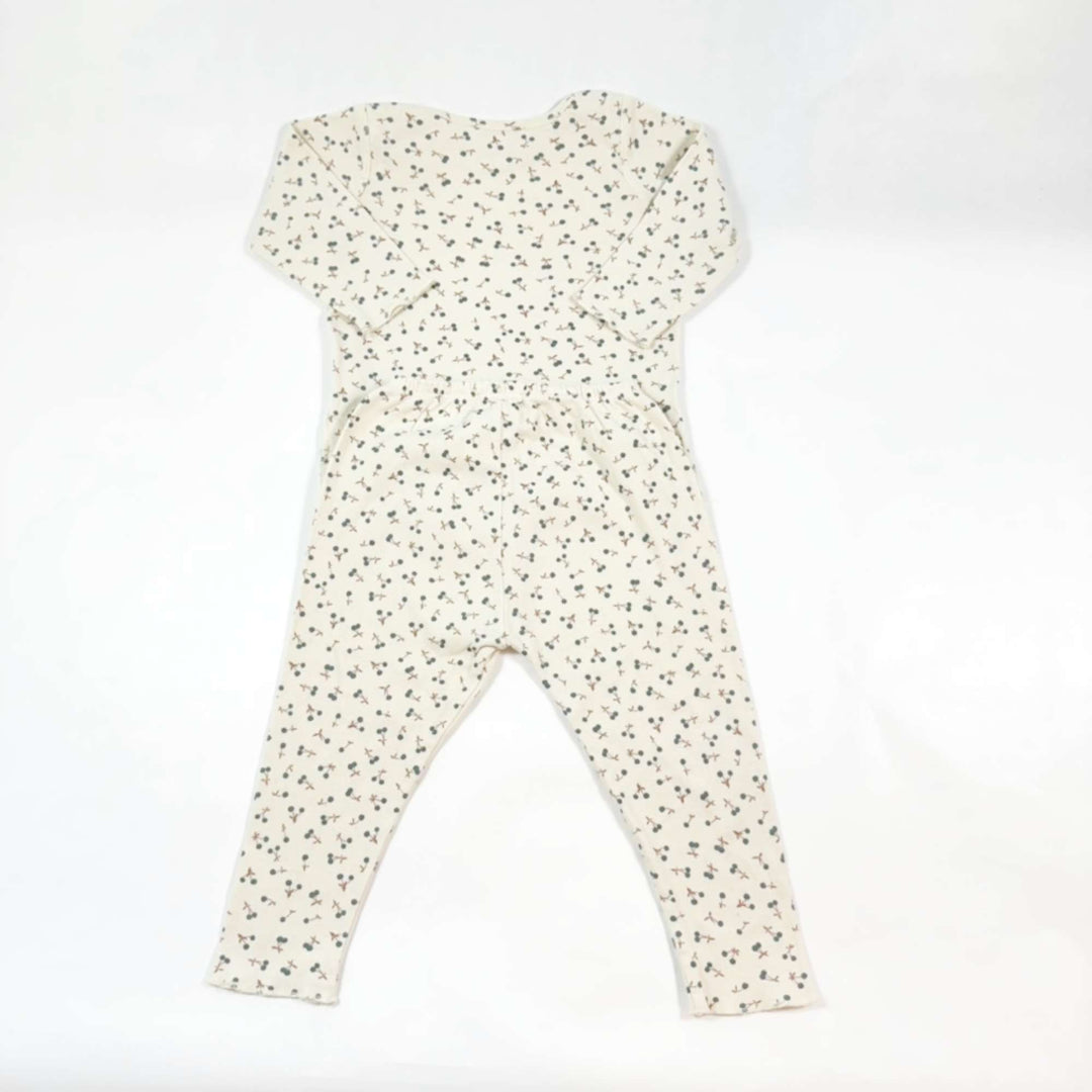 Bonpoint beige cherry pyjama 2Y 3