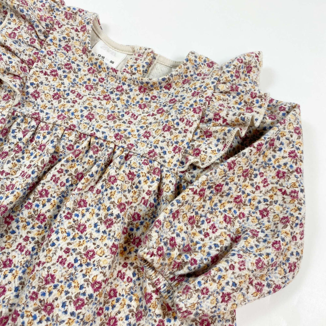 Zara floral dress 12-18M/86 2