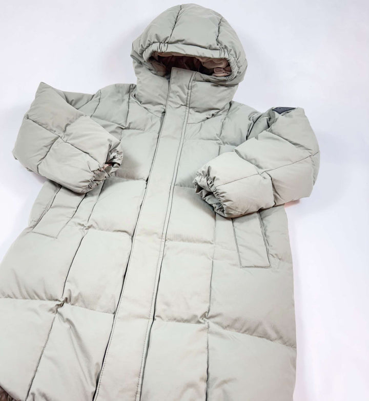 Finger in the Nose light khaki Snowlong down coat 8-9Y 2