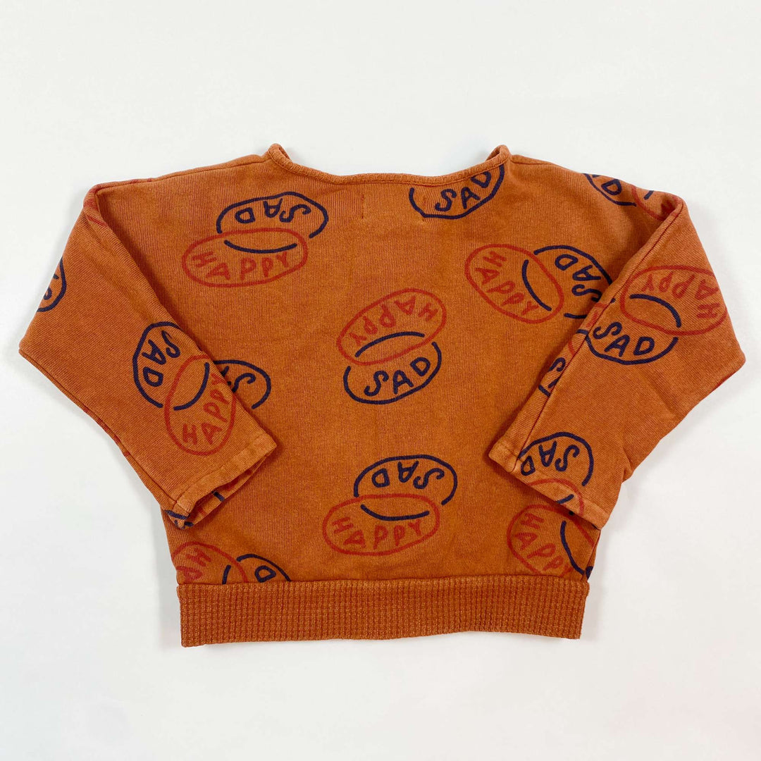 Bobo Choses Happy/Sad sweat jacket 12-18M/80 2