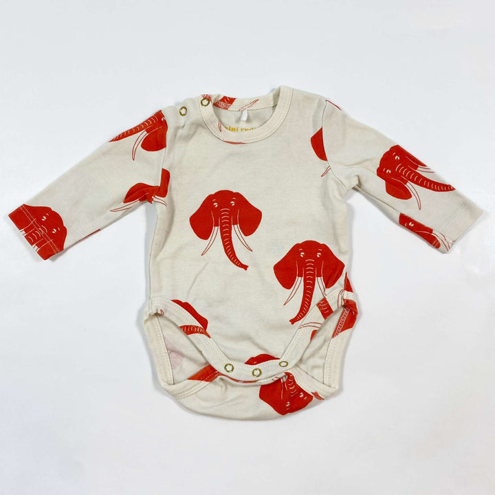 Mini Rodini elephant print body 56 1