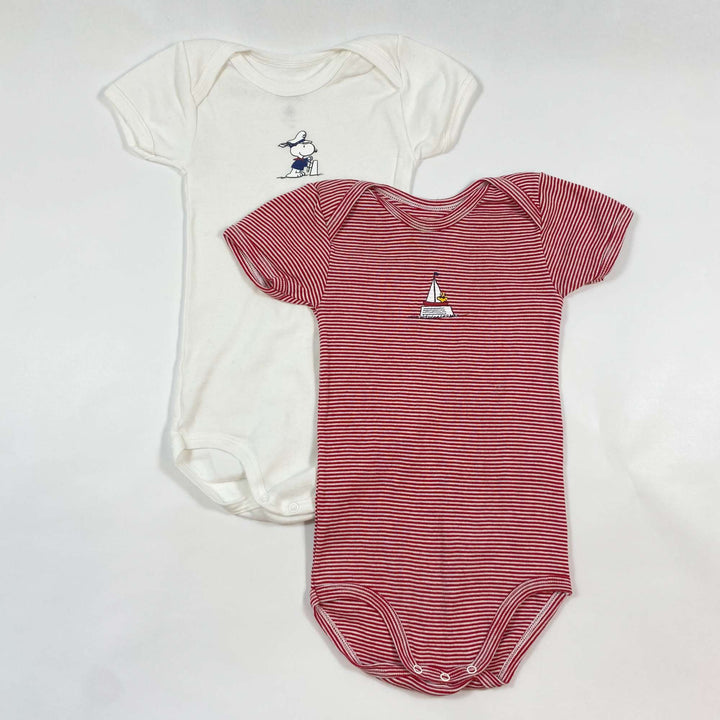 Petit Bateau X Peanuts bodies set of 2 24M 1