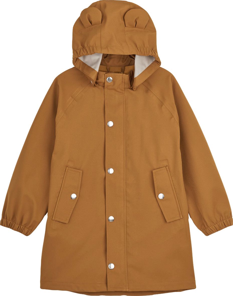 Liewood Blake toddler soft shell jacket Mustard Second Season diff. sizes 1