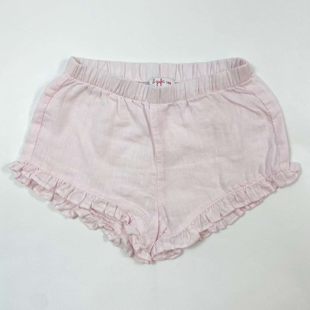 Il Gufo pink shorts 18M 1