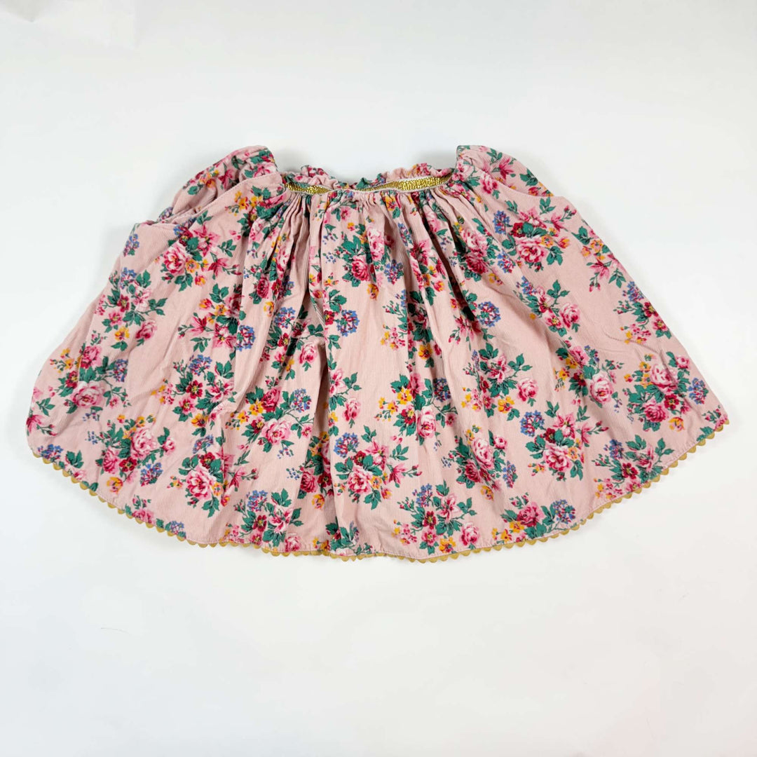 Louise Misha Cephee pink Ceyland Flowers cord skirt 8Y 2