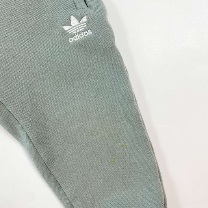 Adidas pistachio hooded sweat set 3-4Y/104 3