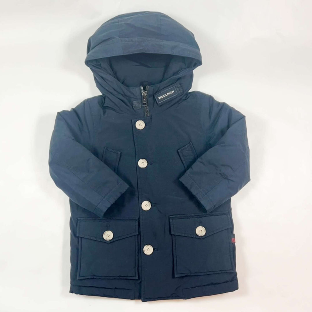 Woolrich navy winter jacket 4Y 1