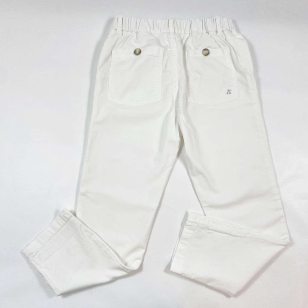 Bonpoint white cotton trousers Second Season 10Y 2