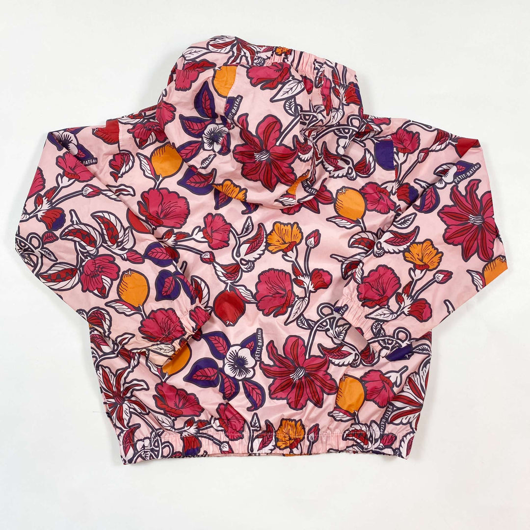 Petit Bateau floral shell jacket 4Y/104 3