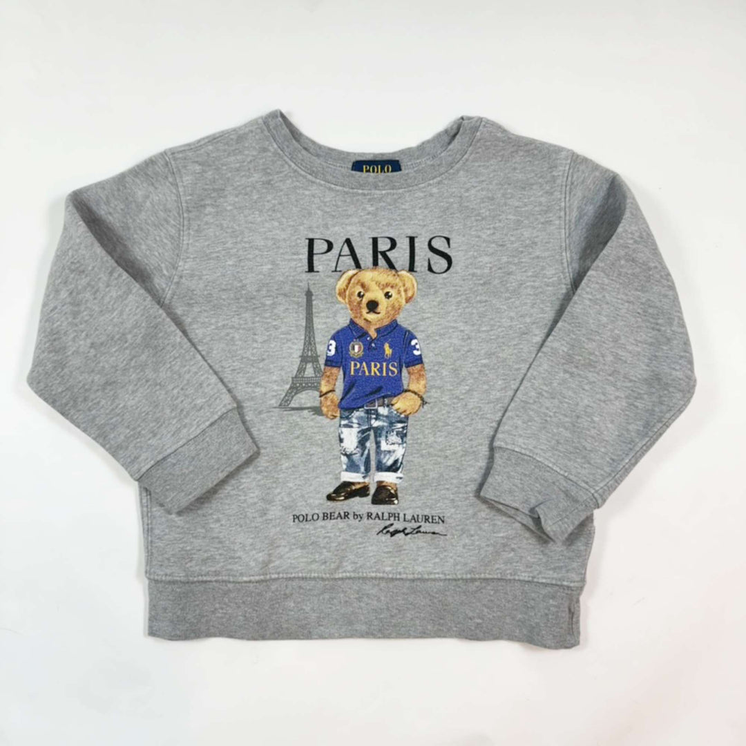 Ralph Lauren grey teddy Paris sweatshirt 4Y 1