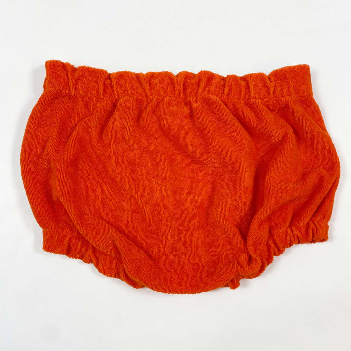 Emile et Ida bright red terry shorts 18M 2