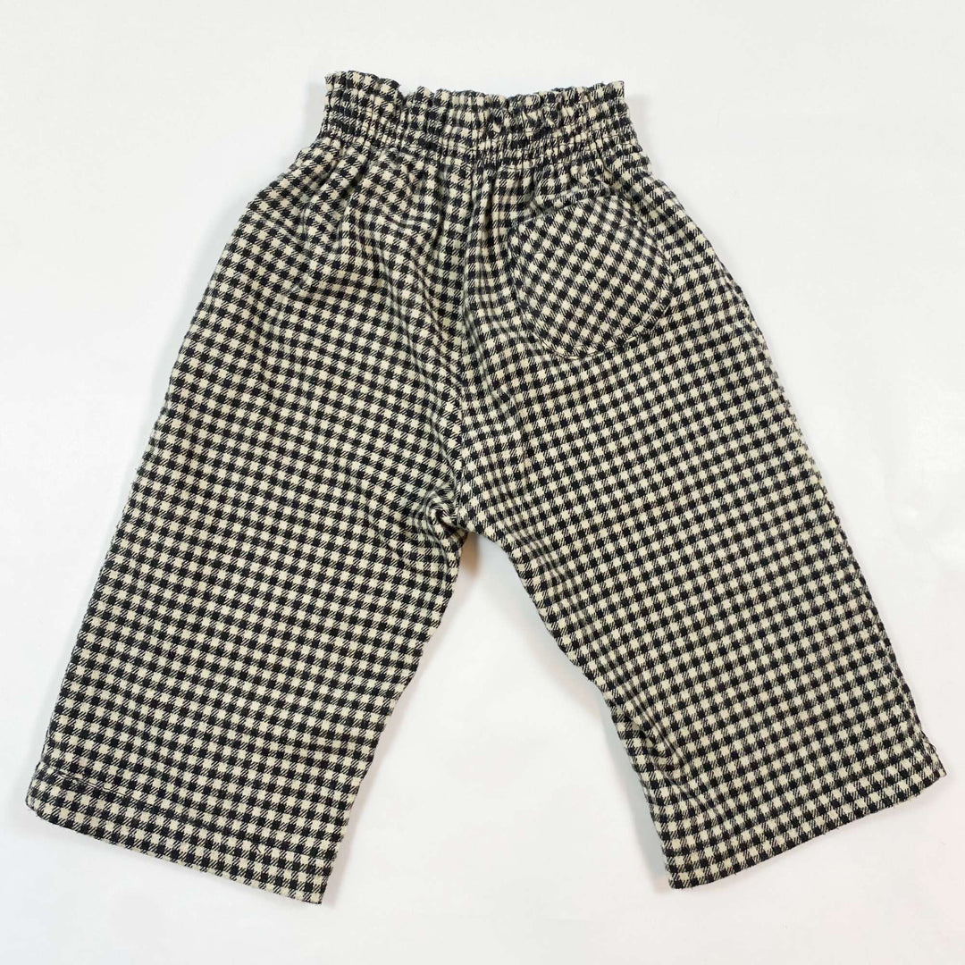 Zara gingham culotte 12-18M/86 2