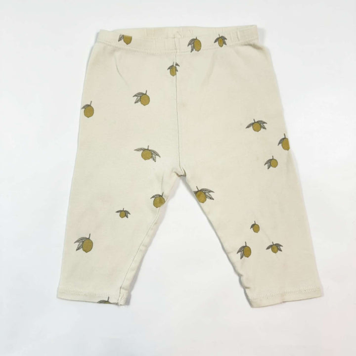 Konges Slojd lemon leggings 0-1M/56 1