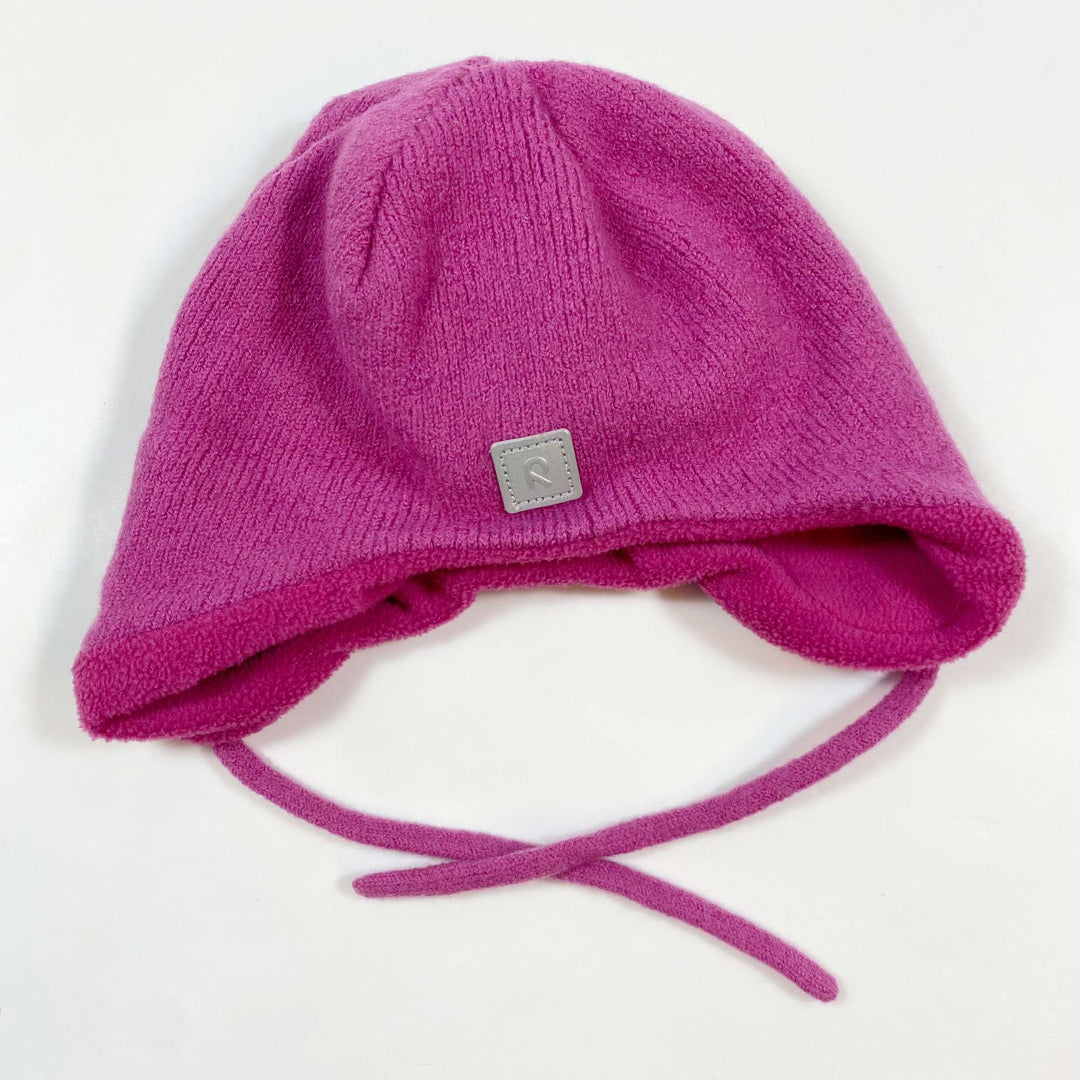 Reima bright pink wool hat 52 1