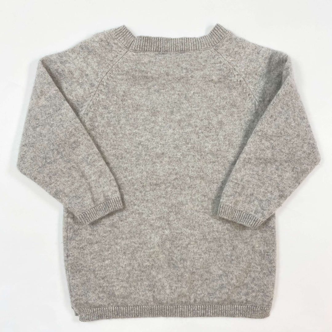 Zara grey cashmere sweater 3-4Y/104 2