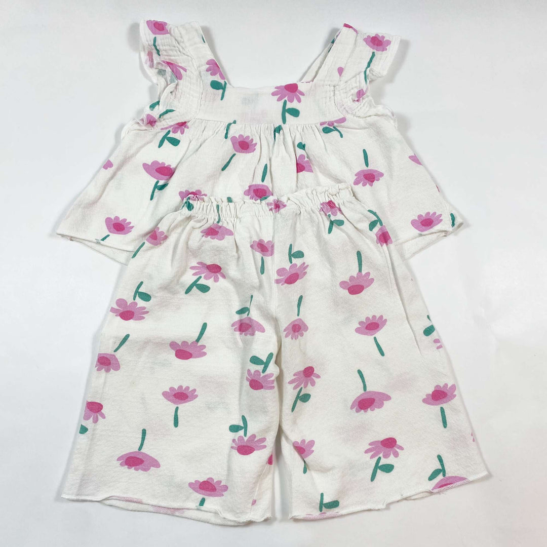 Zara floral muslin set 9-12M/80 3