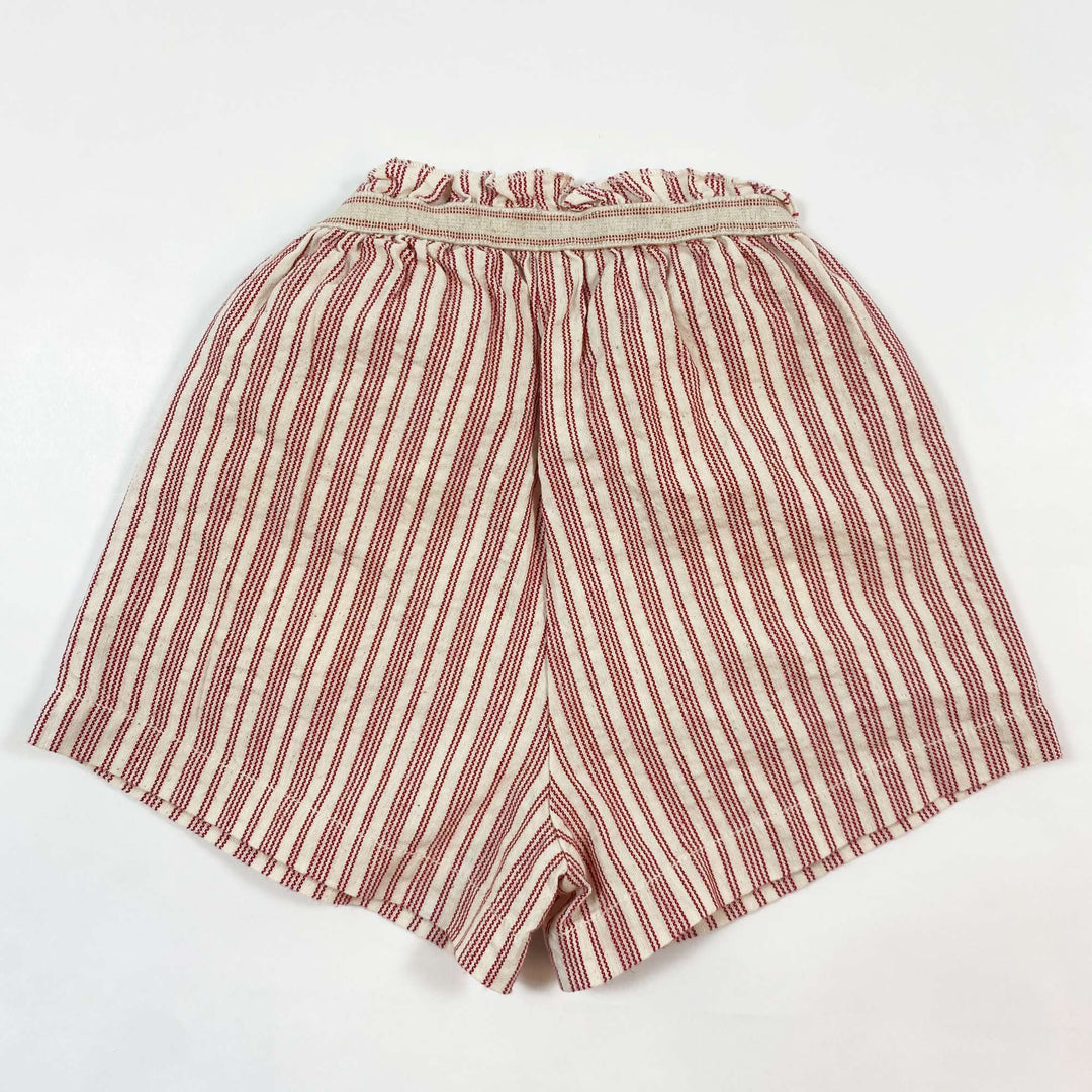 Babe & Tess red stripe shorts 24M 2