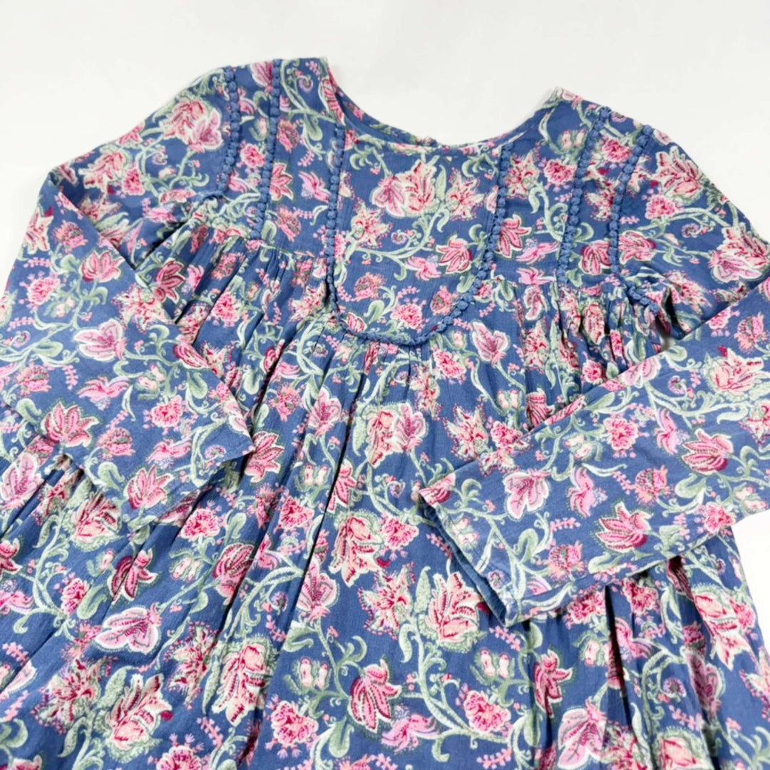 Louise Misha Roulotta Blue Wildflowers dress 10Y 2