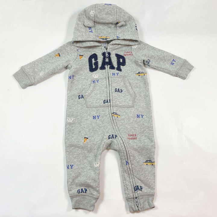 Gap NYC sweat jumpsuit 6-12M 1