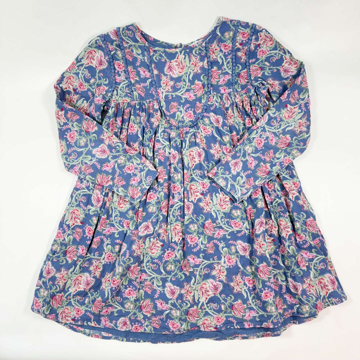 Louise Misha Roulotta Blue Wildflowers dress 10Y 1