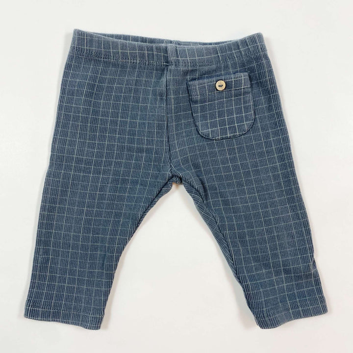 Zara grey check rib baby leggings 3-6M/68 1