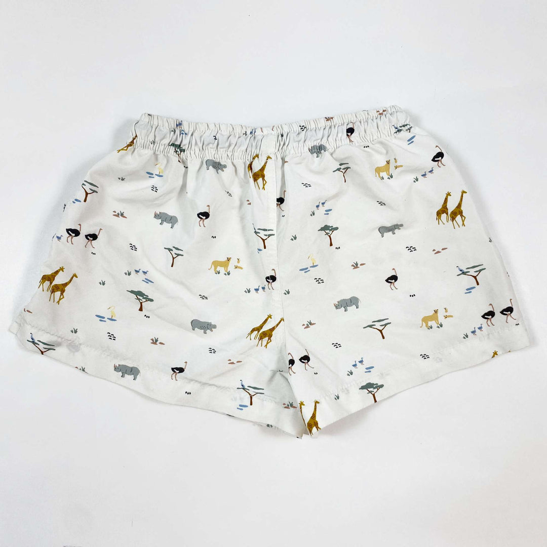 Undermonkeys safari print swim trunks 4-5Y/107 2