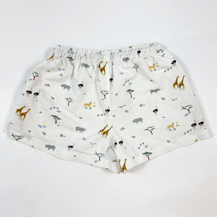 Undermonkeys safari print swim trunks 4-5Y/107 2