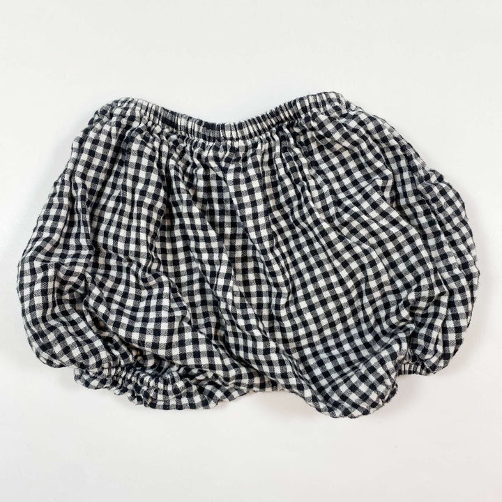 Poudre Organic gingham bloomers 9M 2