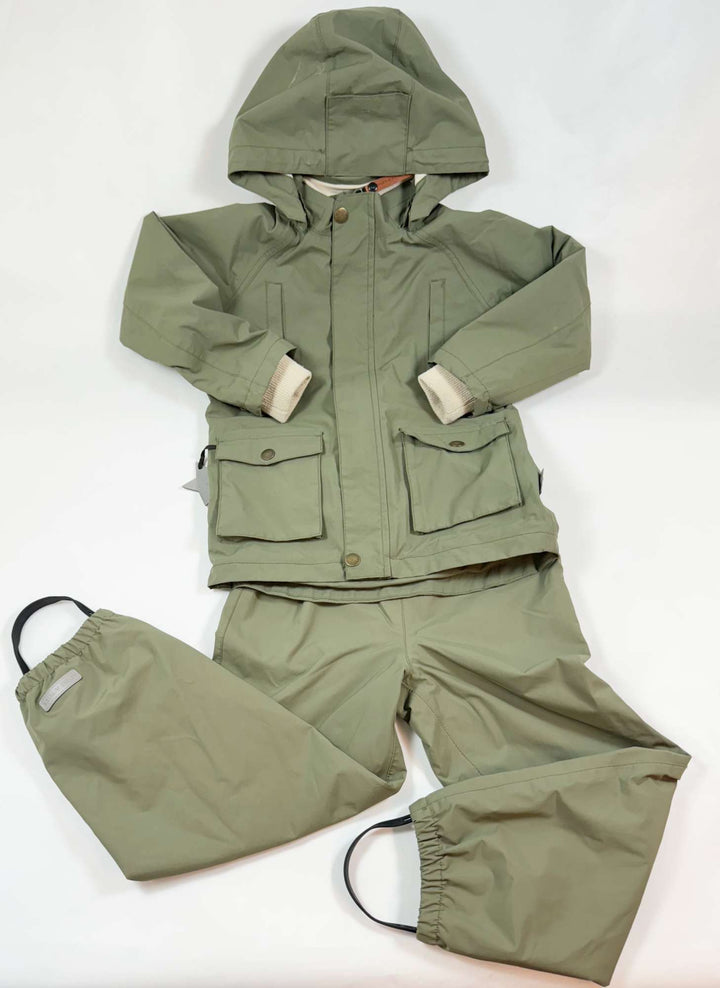 Mini A Ture khaki rain set 6Y/116 1