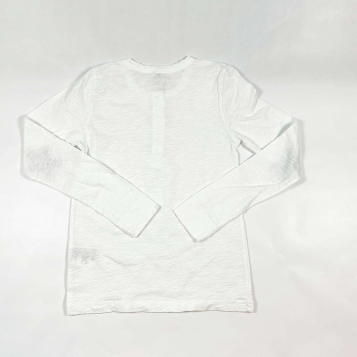 CdeC white longsleeve with blue patches 10Y 3