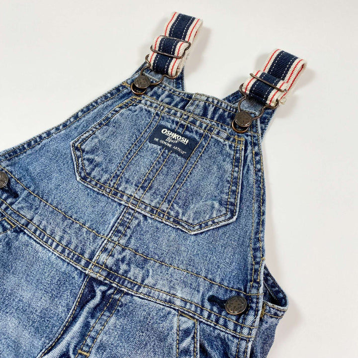 Oshkosh B'gosh faded denim dungarees 12-18M 2