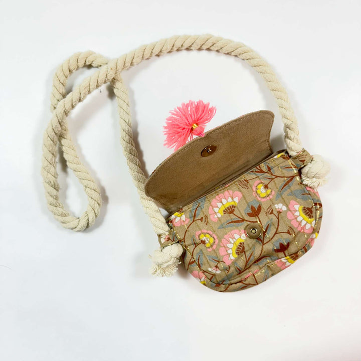 Louise Misha mustard floral Poppy bag  One size 2