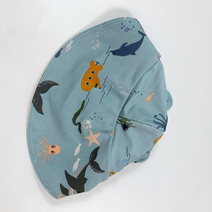 Liewood blue sea animals anti UV swim hat 3-6M 2