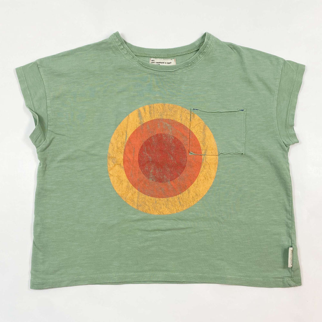 Piupiuchick green La Playa t-shirt 6Y 1