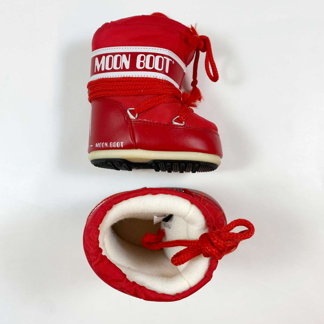 Moon Boot red classic snow boot 19/22 1