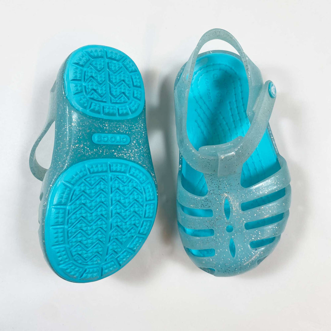 Crocs Isabella turquoise rubber sandals 20/21 2