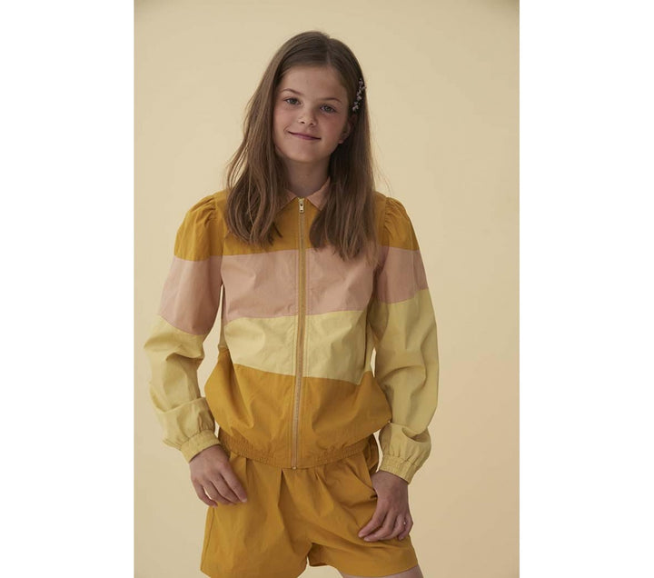 Soft Gallery Colour Block Fiola-Baumwolljacke 4Y