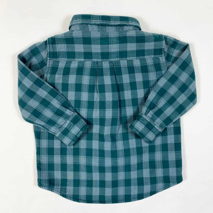 Small Rags green lumberjack shirt 12M/80