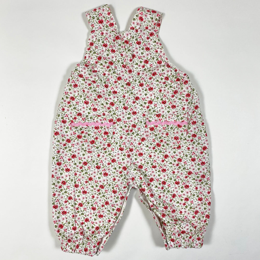 1 Do Li Ta ärmelloser Jumpsuit mit rosa Blumendruck 1M