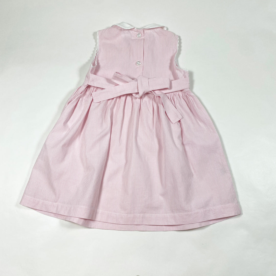 Baroni pink striped dress 2Y 3
