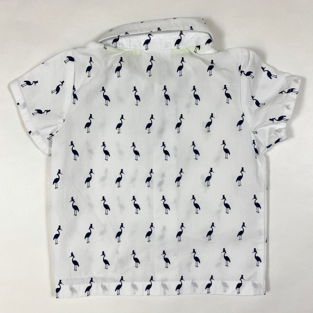 Grain de Blé white flamingo shirt 3M/59 3