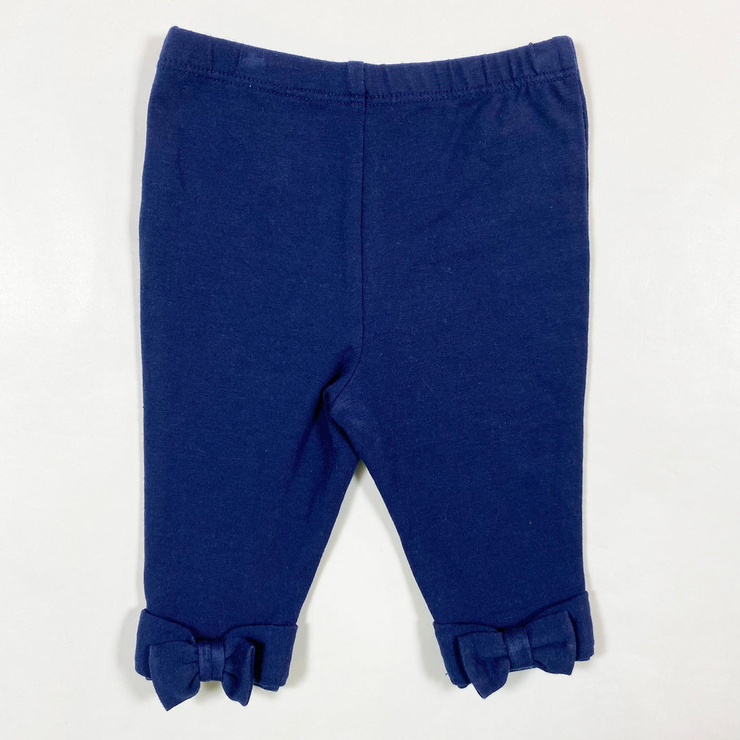 Ralph Lauren navy bow leggings  3M 2