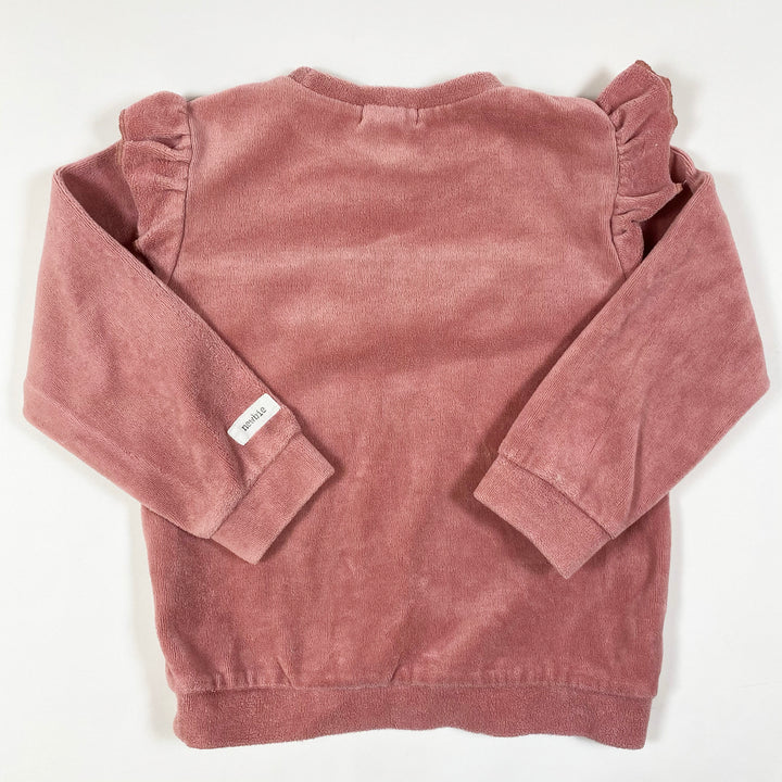 Newbie vintage pink velvet sweatshirt 92