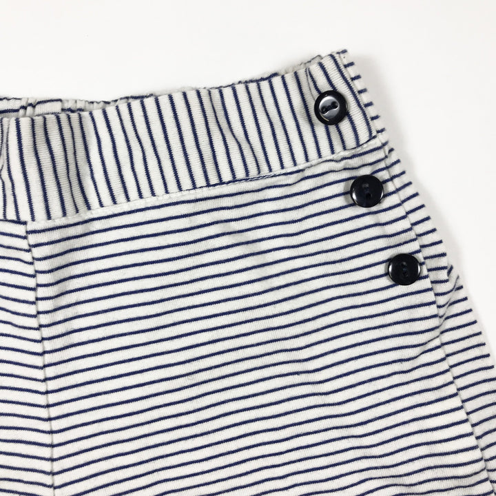 Les Petits Carreaux gestreifte Matrosen-Shorts 2Y