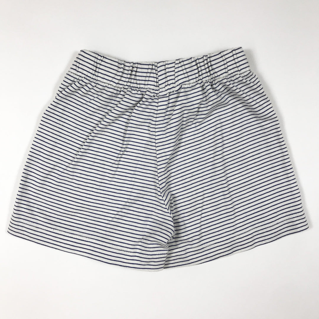 Les Petits Carreaux gestreifte Matrosen-Shorts 2Y