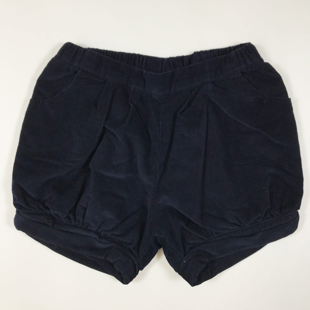 Jacadi navy corduroy elegant shorts 36M/96